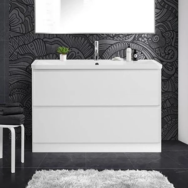 Тумба под раковину BelBagno Albano 120 напольная, bianco lucido