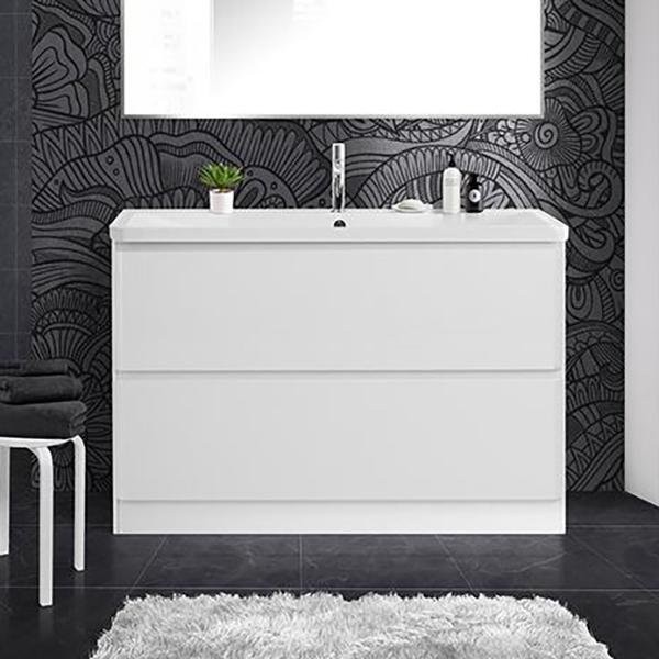 Тумба под раковину BelBagno Albano 120 напольная, bianco lucido