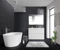 Тумба под раковину BelBagno Albano 120 напольная, bianco lucido