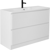 Тумба под раковину BelBagno Albano 120 напольная, bianco lucido
