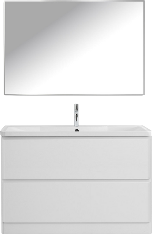Тумба под раковину BelBagno Albano 120 напольная, bianco lucido