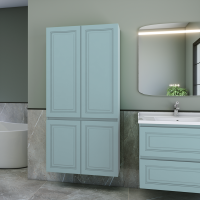 Шкаф-пенал для ванной Caprigo Wales 80 антарктида Шкаф-пенал для ванной Caprigo Wales 80 антарктида