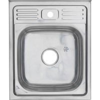 Мойка кухонная Melana 5060 0,8/180 серебристая
