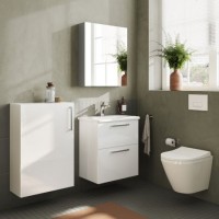 Мебель для ванной комнаты VitrA Root Flat 60 белый глянец