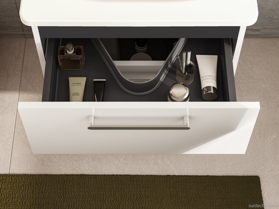 Мебель для ванной комнаты VitrA Root Flat 60 белый глянец