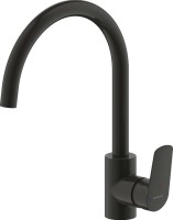 Смеситель для кухни Bravat Rhein F7429564BW-ENG матовый черный