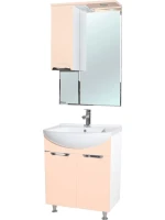 Зеркало Bellezza Альфа L 55 бежевое Зеркало Bellezza Альфа L 55 бежевое