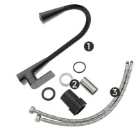 Смеситель для кухни Frap H71-6 F4471-6 черный