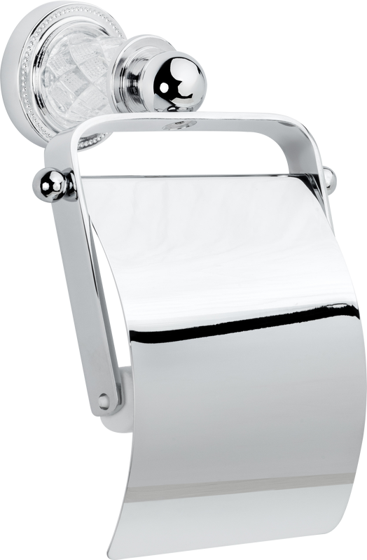 Держатель туалетной бумаги Boheme Murano Cristal 10901-CRST-CH хром