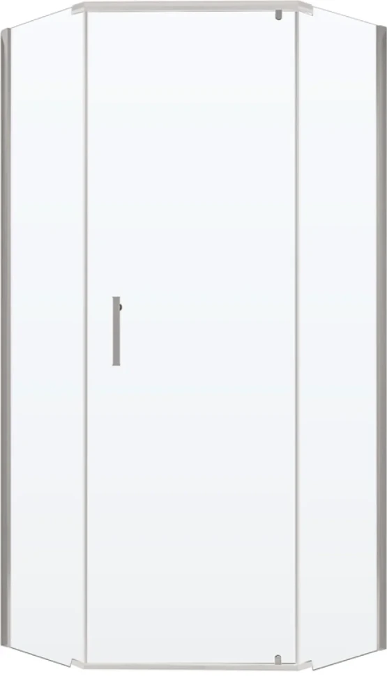 Душевой уголок Niagara Nova NG-6634-08 100x100, пятиугольный, хром