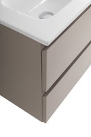 Тумба с раковиной BelBagno Kraft 39 50 подвесная, матовая бежевая, раковина bb500/390etl