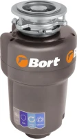 Комплект Мойка Florentina Вега 400 грей + Смеситель Омега FL грей + Измельчитель Bort Titan Max Power