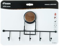 Крючок Fixsen Magic Wood FX-46005-5 5 крючков, черный