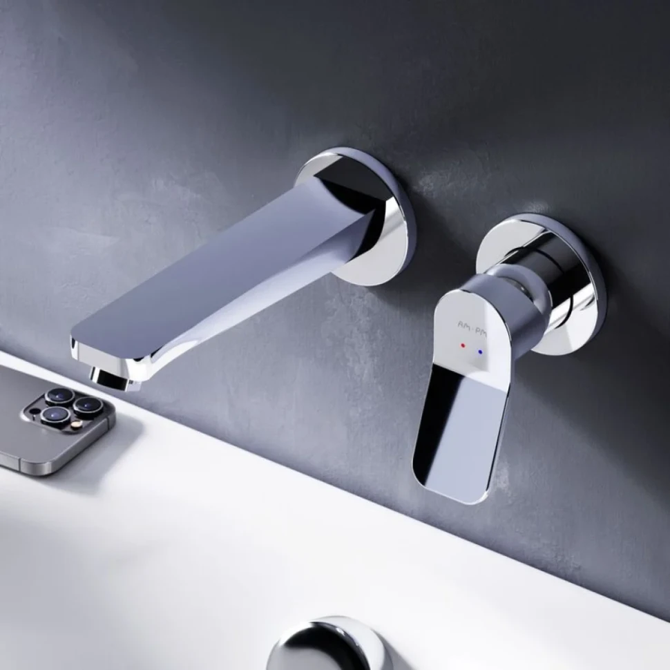 Смеситель для раковины AM.PM X-Joy F85A72600 С ВНУТРЕННЕЙ ЧАСТЬЮ, хром