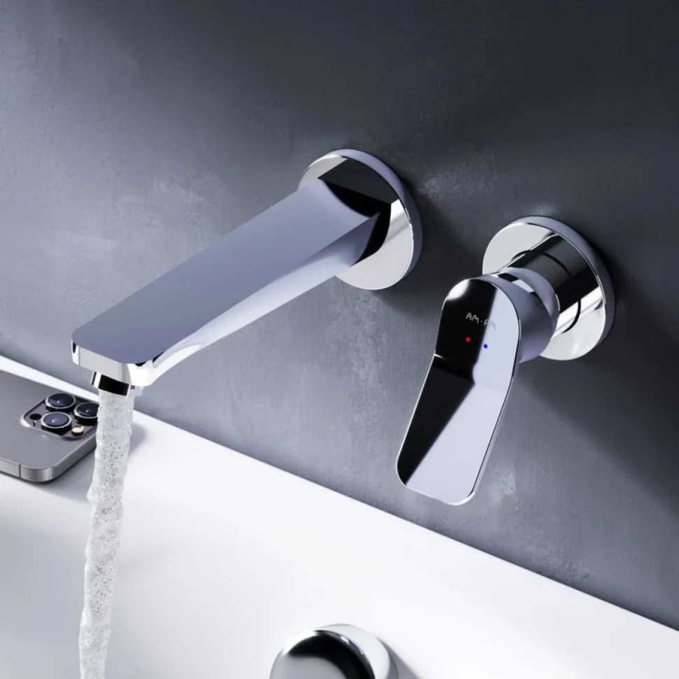 Смеситель для раковины AM.PM X-Joy F85A72600 С ВНУТРЕННЕЙ ЧАСТЬЮ, хром