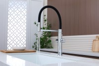 Смеситель для кухни Paulmark Nexus Ne213999-CR с гибким изливом, хром