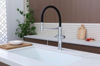 Смеситель для кухни Paulmark Nexus Ne213999-CR с гибким изливом, хром