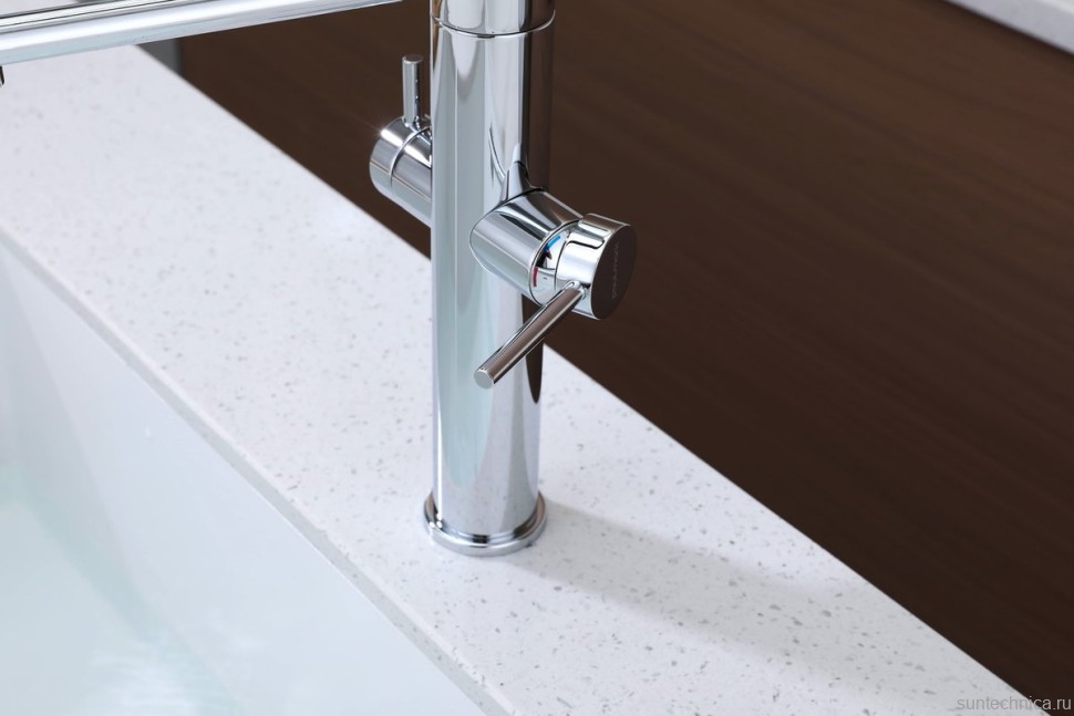 Смеситель для кухни Paulmark Nexus Ne213999-CR с гибким изливом, хром