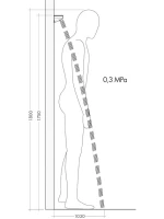 Верхний душ Hansgrohe Rainfinity 26243000