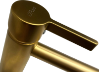 Смеситель для раковины Paini Brera 74PJ205OLL матовое золото Смеситель для раковины Paini Brera 74PJ205OLL матовое золото