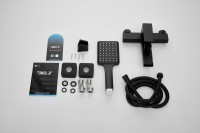 Смеситель для ванны с душем BELZ B60613-7 черный Смеситель для ванны с душем BELZ B60613-7 черный