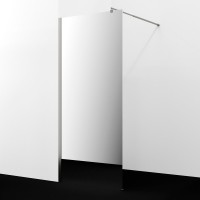 Душевая перегородка Wasserkraft Rur 30W 90 см, профиль никель, стекло зеркальное