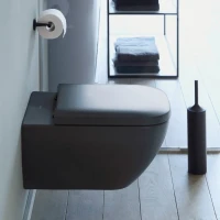 Комплект Унитаз подвесной Duravit Happy D.2 2222098900 rimless + Крышка + Звукоизоляция TECE Profil TECEprofil 9 200 010 + Инсталляция TECEprofil Uni 2.0 9300302 + Кнопка Now 9 240 401 хром глянцевый + Крепления TECEprofil 9380014