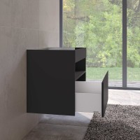 Тумба под раковину Keuco Stageline 32862 80 см, вулканит
