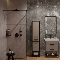 Душевой комплект VitrA Origin A4926636EXP С ВНУТРЕННЕЙ ЧАСТЬЮ, матовый черный