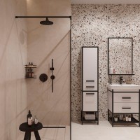 Душевой комплект VitrA Origin A4926636EXP С ВНУТРЕННЕЙ ЧАСТЬЮ, матовый черный