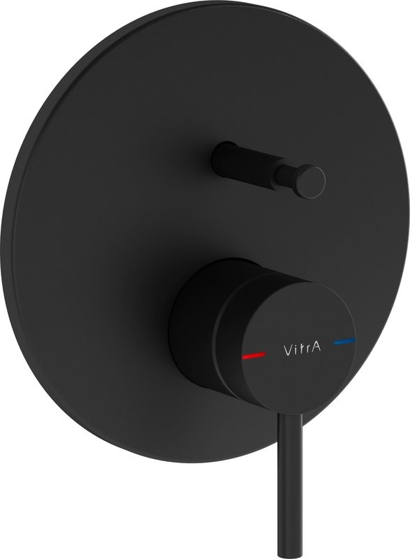 Душевой комплект VitrA Origin A4926636EXP С ВНУТРЕННЕЙ ЧАСТЬЮ, матовый черный