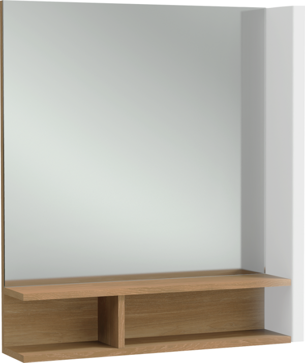 Зеркало Jacob Delafon Terrace EB1180D-NF R 60 с подсветкой, светлое дерево