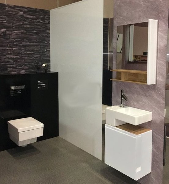 Зеркало Jacob Delafon Terrace EB1180D-NF R 60 с подсветкой, светлое дерево