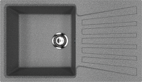Мойка кухонная Ulgran U-703 -309 темно-серая