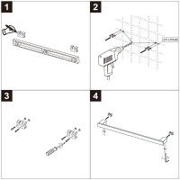 Полотенцедержатель Lemark Smooth line 9782023 черный