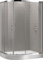 Душевой уголок Cezares Eco O-RH-2-120/90-C-Cr стекло прозрачное
