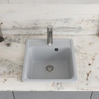 Мойка кухонная Domaci Савона QB 430 платина Мойка кухонная Domaci Савона QB 430 платина