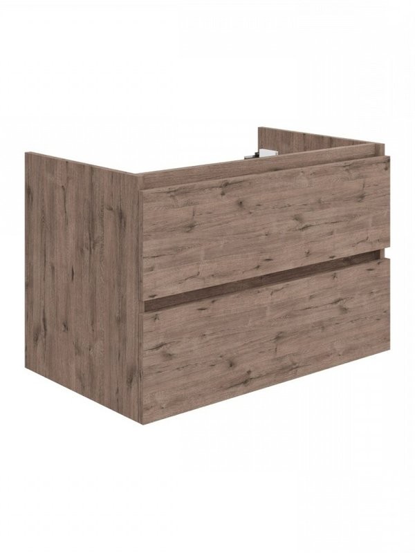 Тумба с раковиной Teymi Laina 75 темный дуб