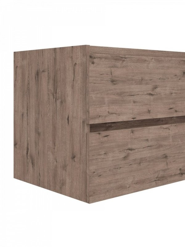 Тумба с раковиной Teymi Laina 75 темный дуб