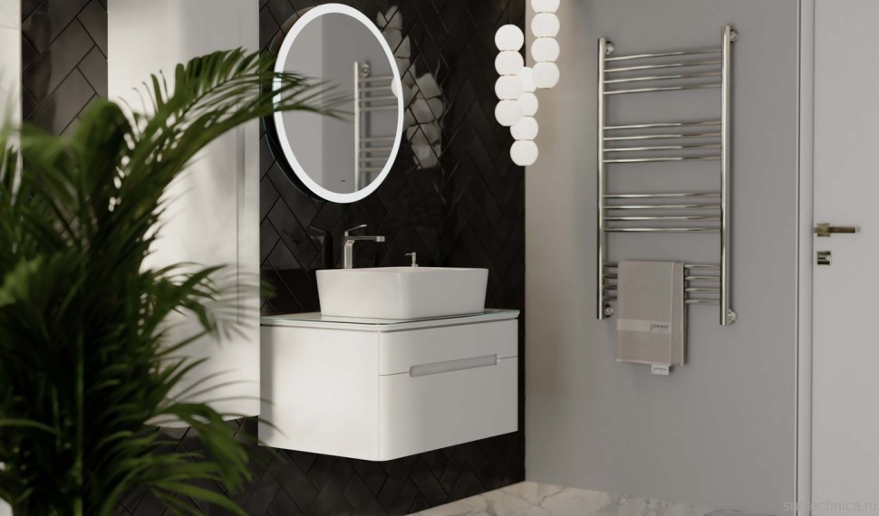 Мебель для ванной комнаты Jorno Shine 75, подвесная