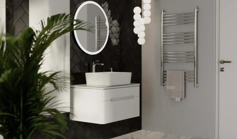 Мебель для ванной комнаты Jorno Shine 75, подвесная