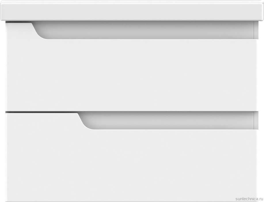 Тумба под раковину Orange Topline Milano 80 белый глянец