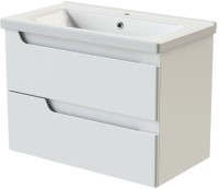 Тумба под раковину Orange Topline Milano 80 белый глянец