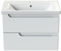 Тумба под раковину Orange Topline Milano 80 белый глянец