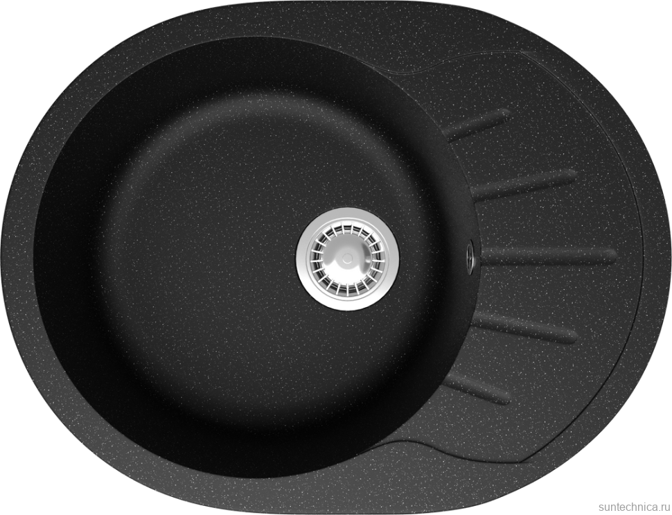 Мойка кухонная Domaci Болонья М-10-002 черная