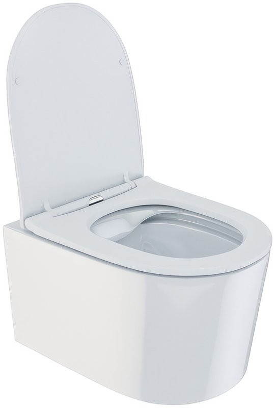 Комплект Унитаз подвесной IDDIS Stone + Инсталляция TECE Base 9400413 4 в 1 с кнопкой смыва