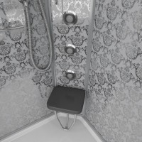 Душевая кабина Niagara Luxe 7715W хром, металлик, с сиденьем