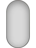 Зеркало Wellsee 7 Rays’ Spectrum 50х90 черное матовое Зеркало Wellsee 7 Rays’ Spectrum 50х90 черное матовое