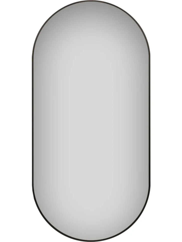 Зеркало Wellsee 7 Rays’ Spectrum 50х90 черное матовое