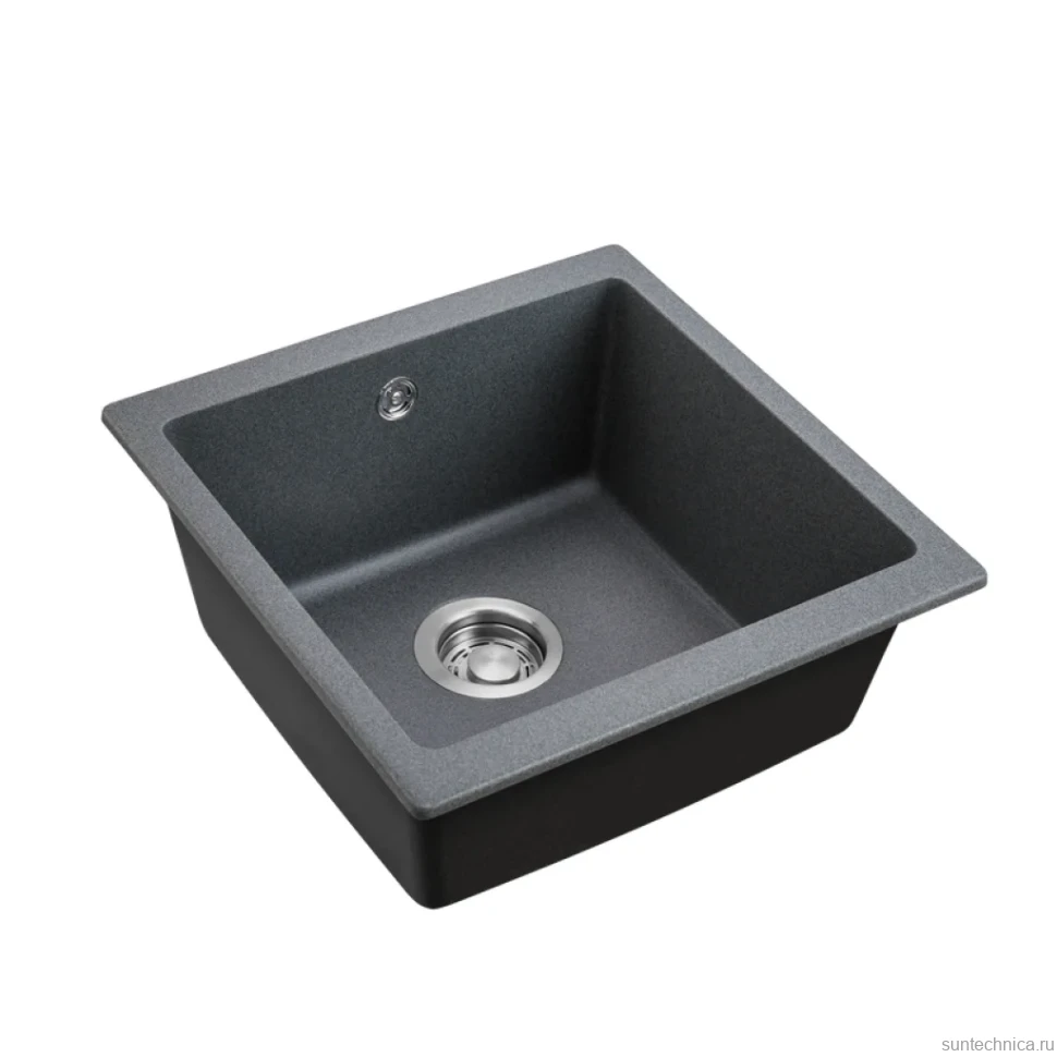 Мойка кухонная Emar Quartz EMQ-1455.P антрацит